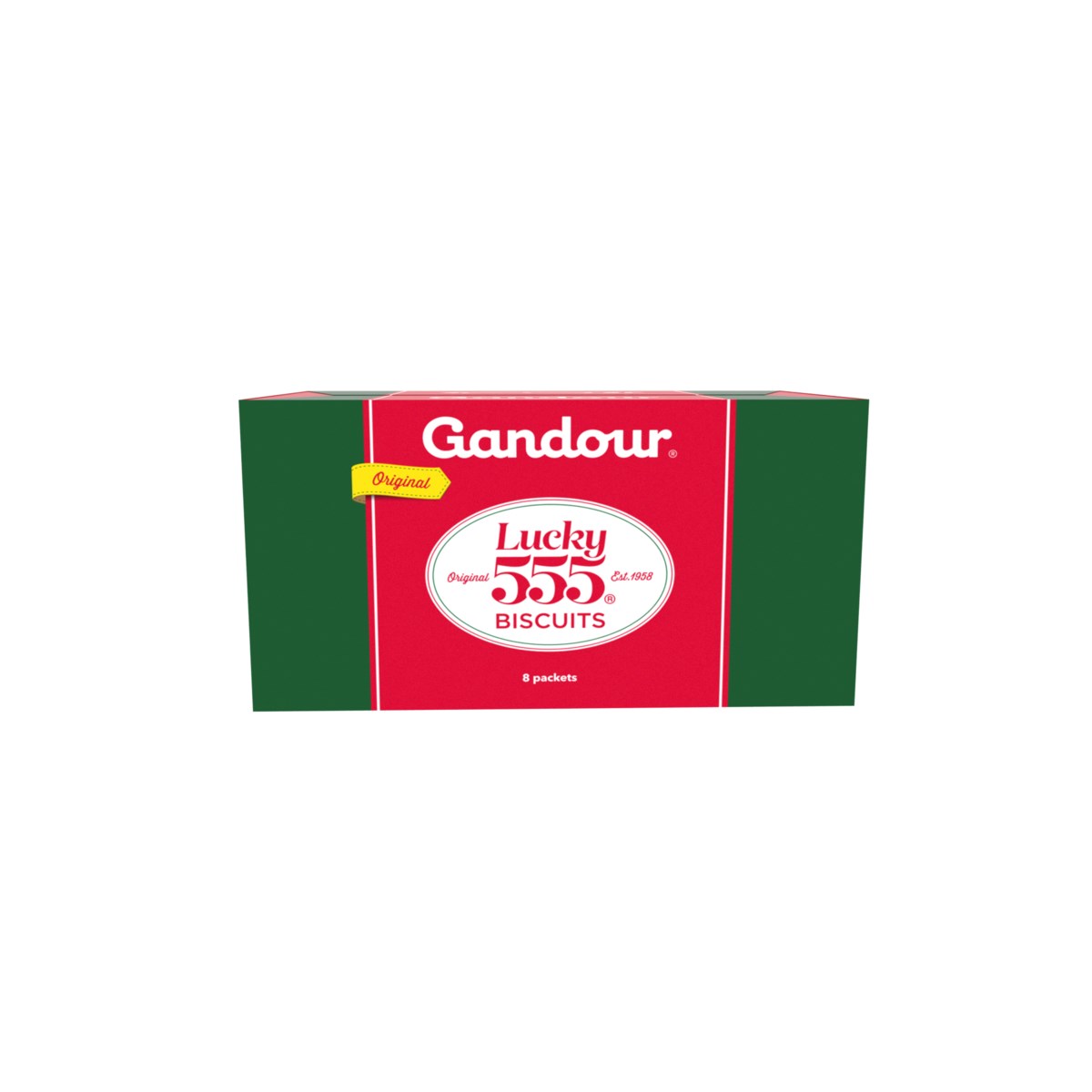 555 Lucky Plain Cookies "Gandour" 1 Kg * 1